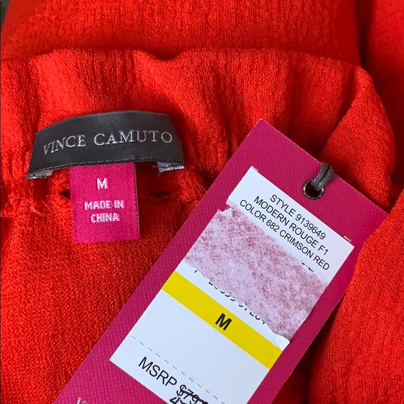 Vince Camuto Cold Shoulder Top - Picture 4 of 5